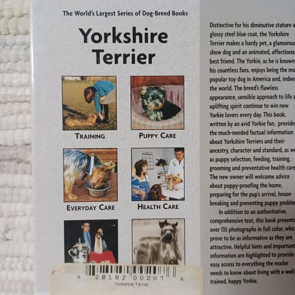 Yorkshire Terrier, A Comprehensive Guide to Owning Caring for Your Dog